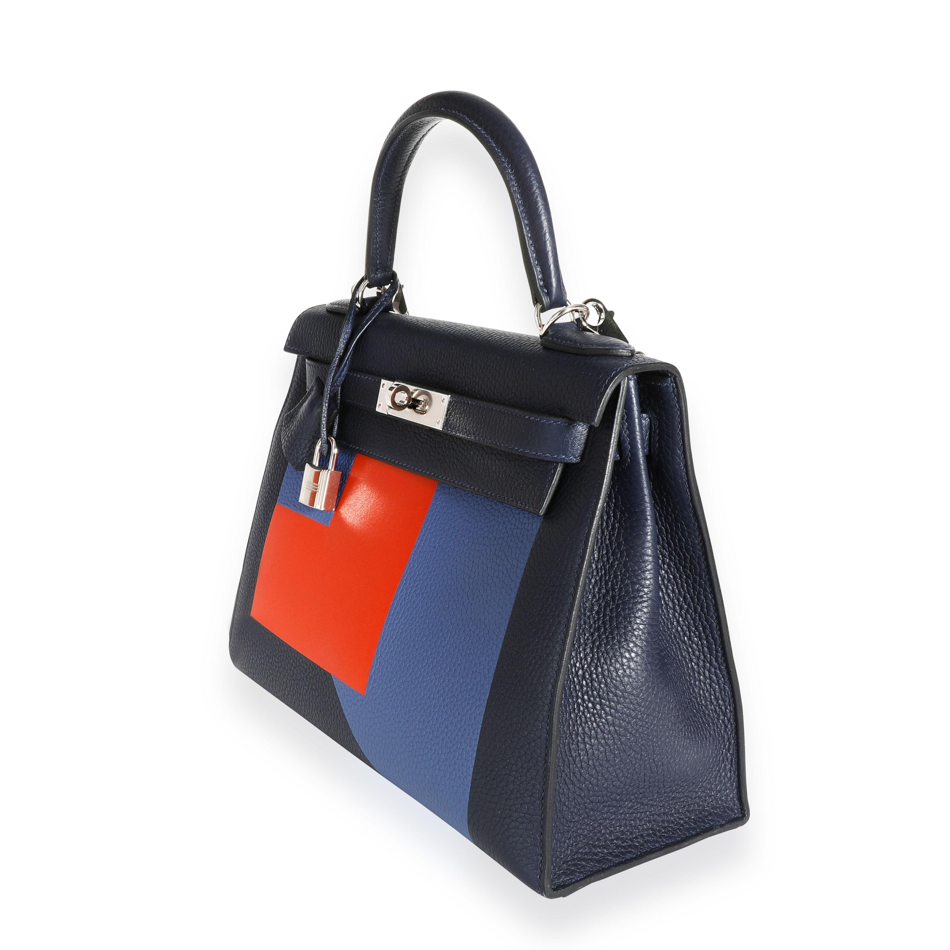 Hermès Limited Edition Kellygraphie Lettre R Sellier Kelly 28 PHW (Violett)