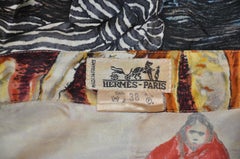 Hermes ""Limited Edition"" "Les Cheyennes"" Seiden-Jacquard-Hemd