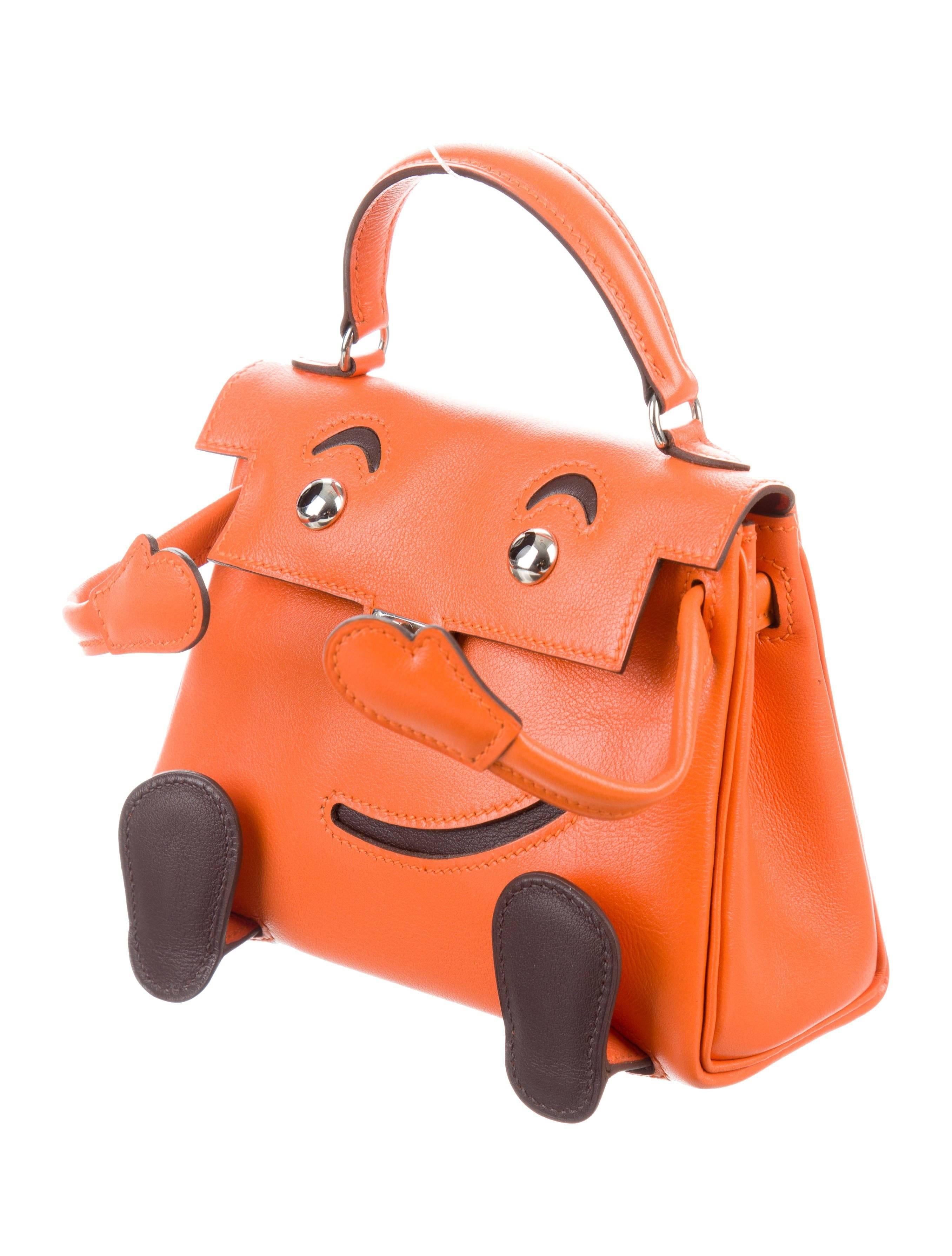Hermes Limited Edition Orange Leather 