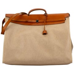 Hermès Limited Edition Oversize Herbag Traveler Bag