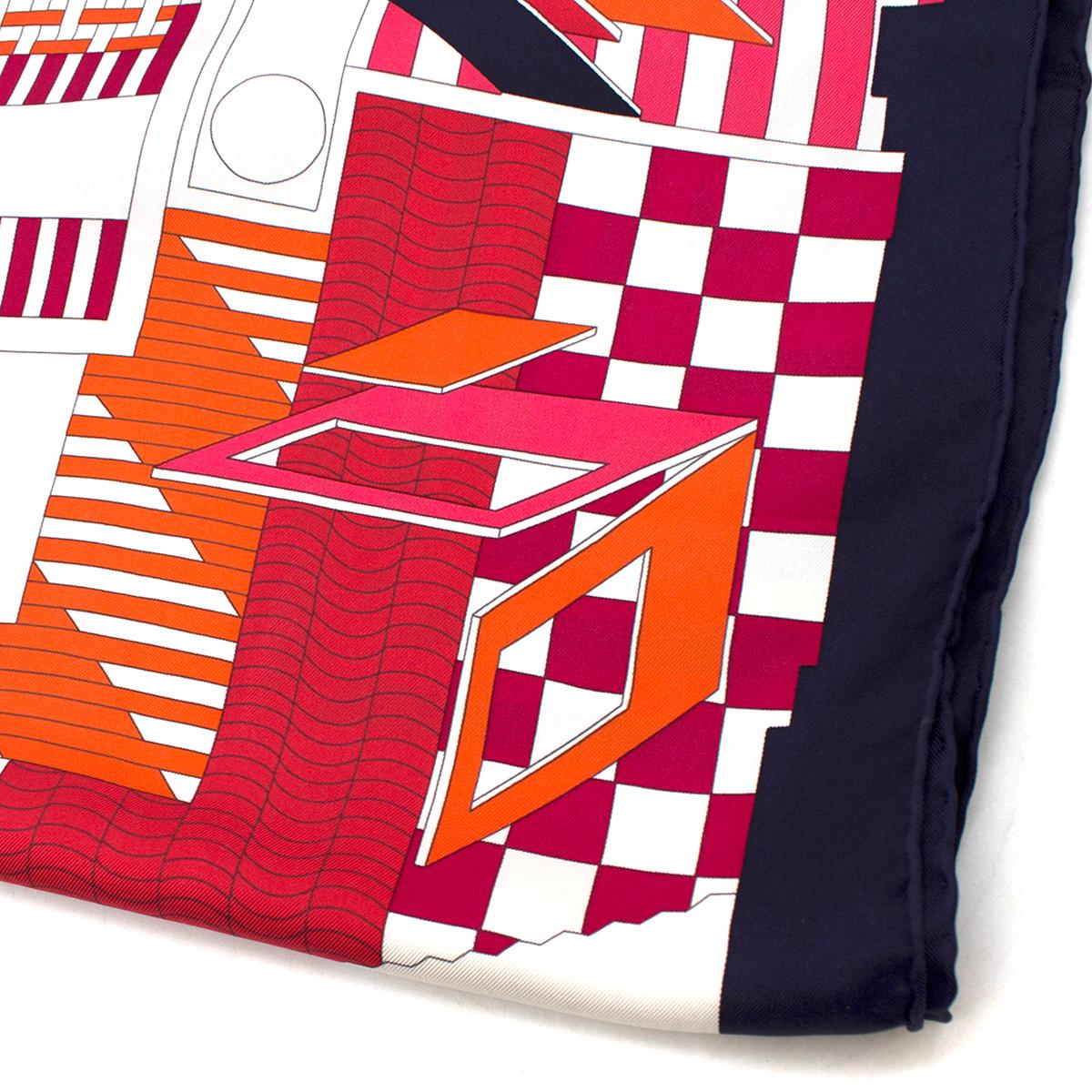 Hermes Limited Edition Promenade au Faubourg silk-twill scarf 2