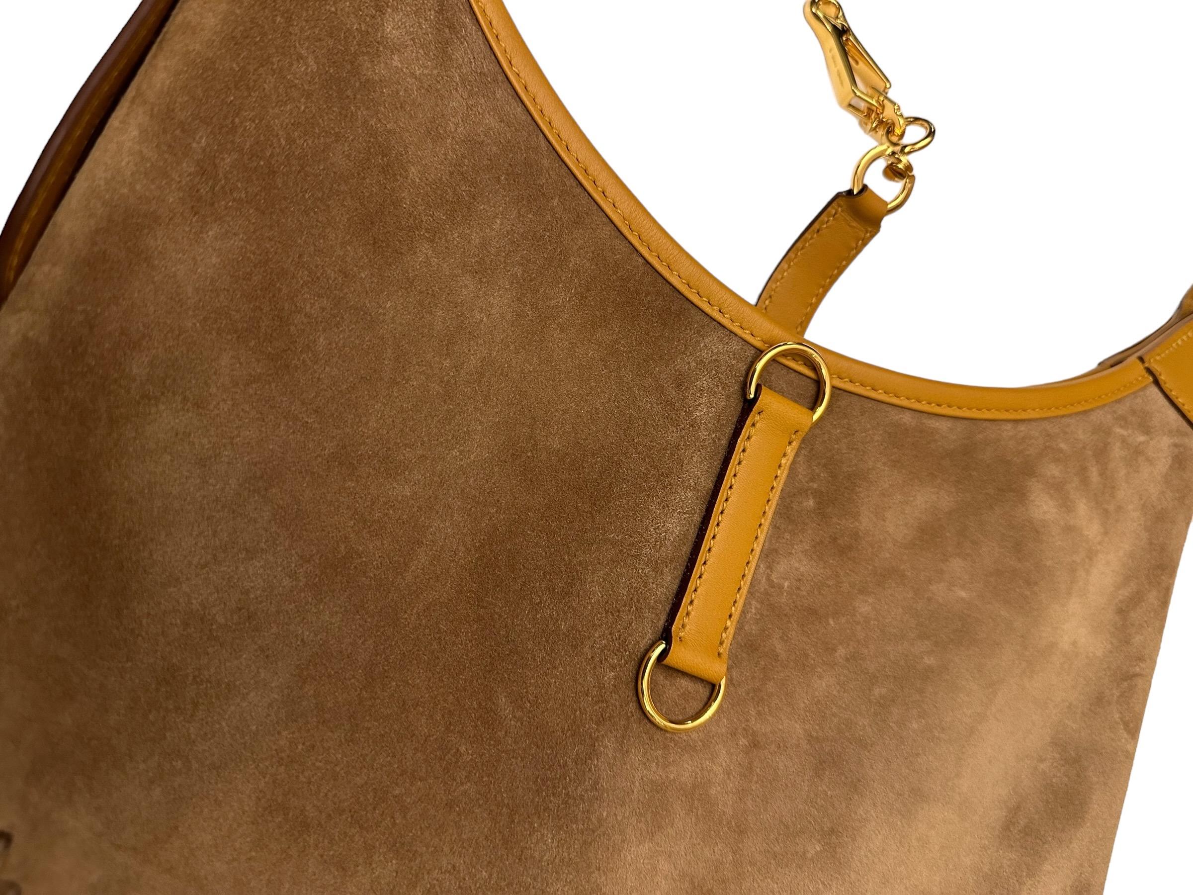 Hermès Limited Edition Veau Doblis Swift Anate Trim II Bag For Sale 3