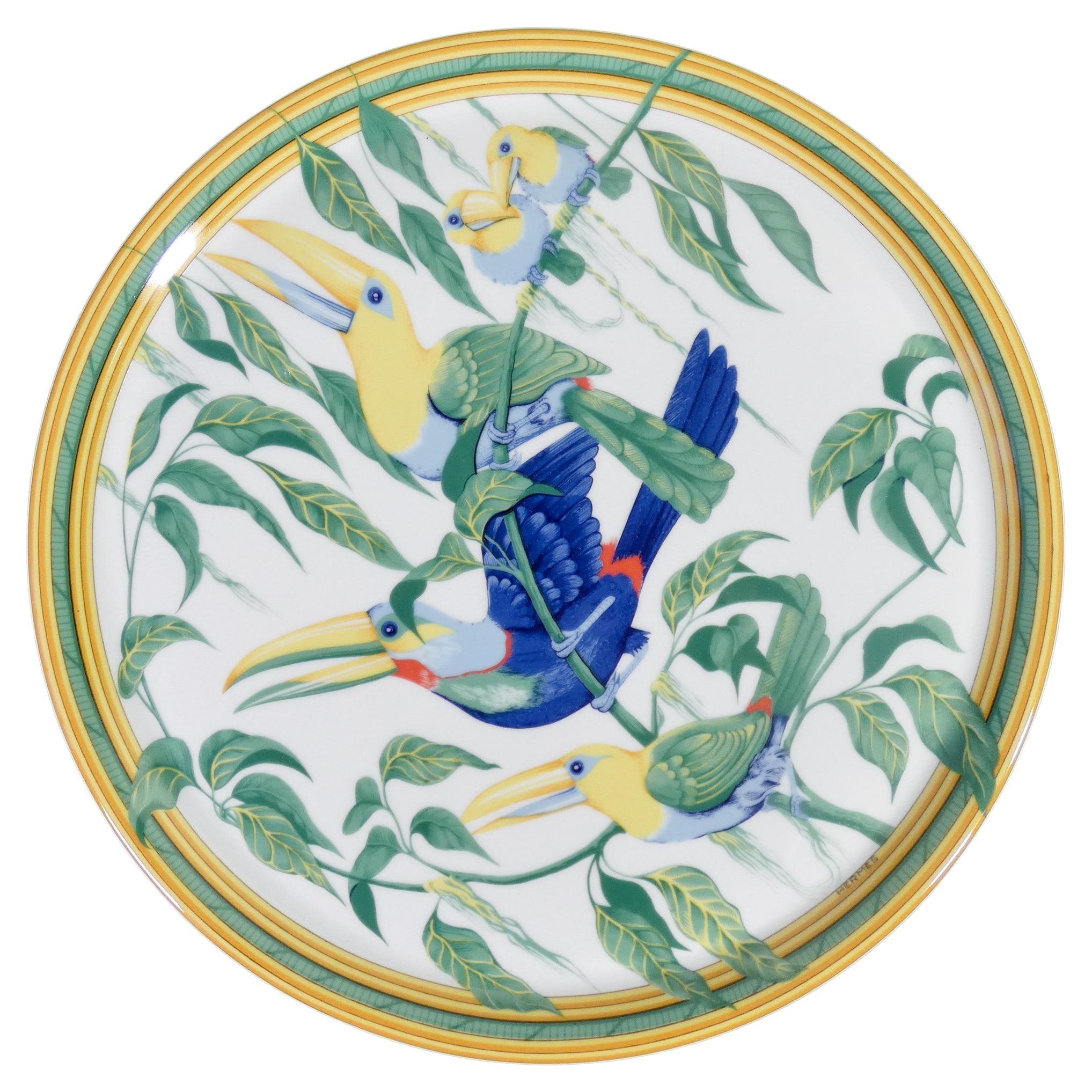Hermès : Les Toucans  Part of Set For Sale at