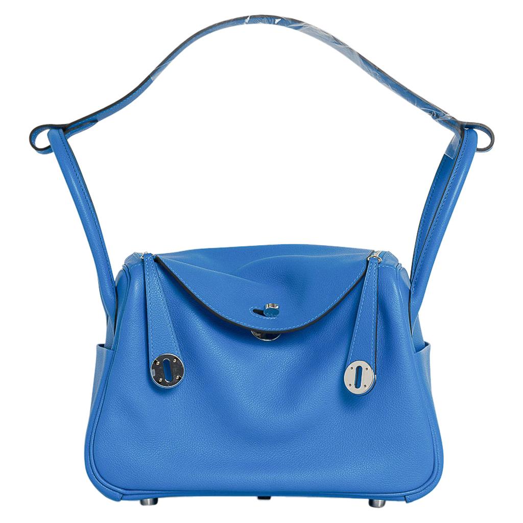 Hermes Lindy 26 Bag Beautiful Blue 