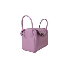 Hermes Lindy 26 Palladium Hardware Mauve Sylvestre