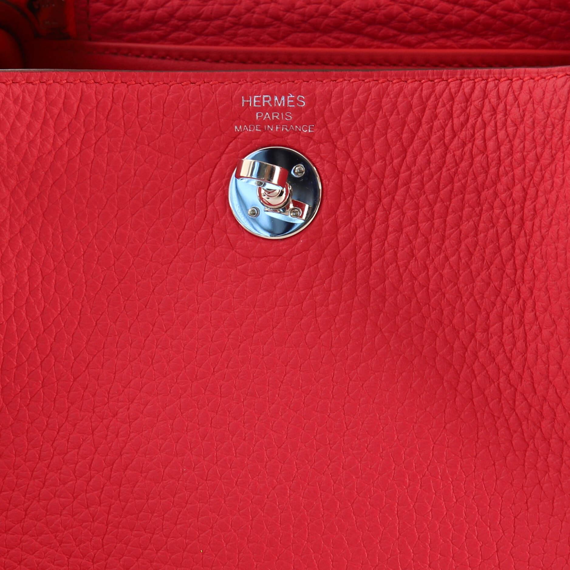 Women's or Men's Hermes Lindy Bag Clemence Mini