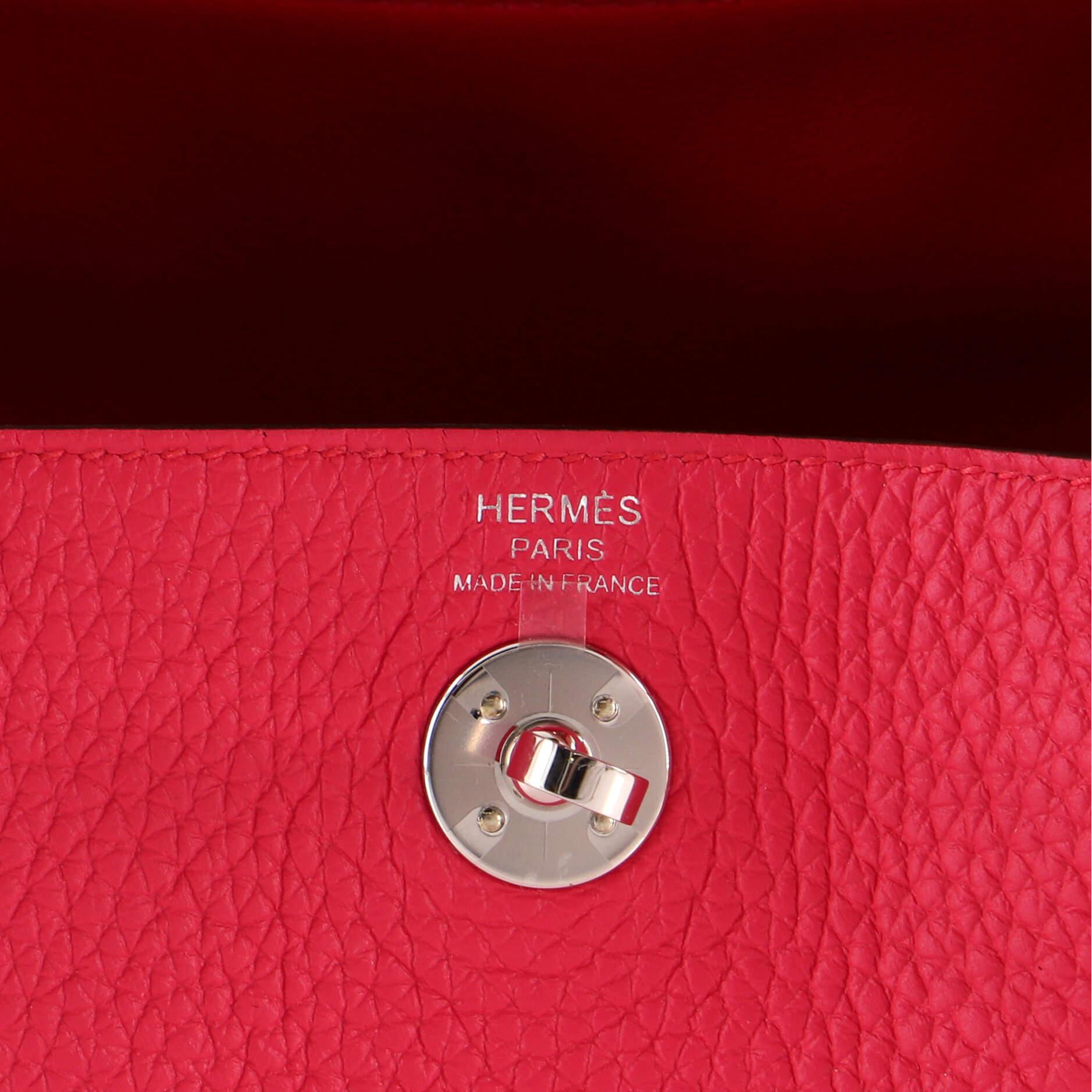 Women's or Men's Hermes Lindy Bag Clemence Mini