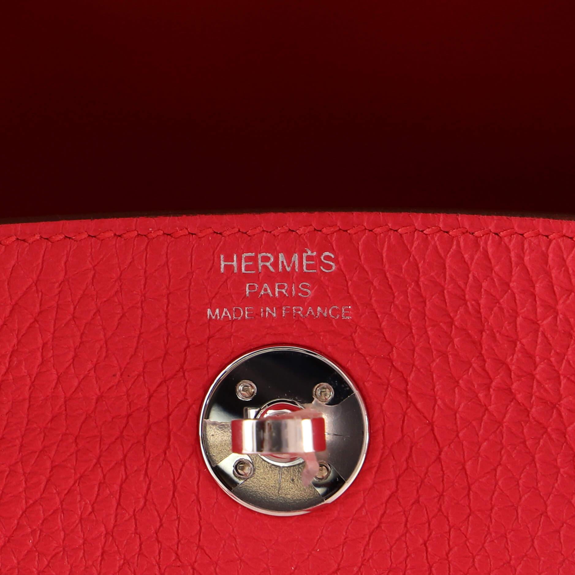 Women's or Men's Hermes Lindy Bag Clemence Mini