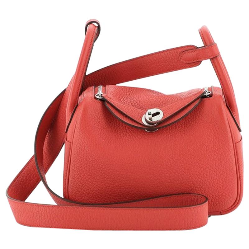 Hermes Lindy Bag Clemence Mini