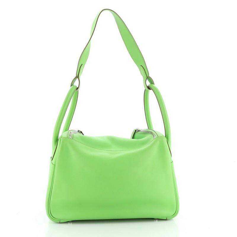 Green Hermes Lindy Bag Swift 30 