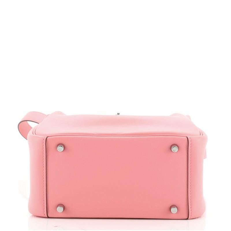 Pink Hermes Lindy Bag Swift Mini