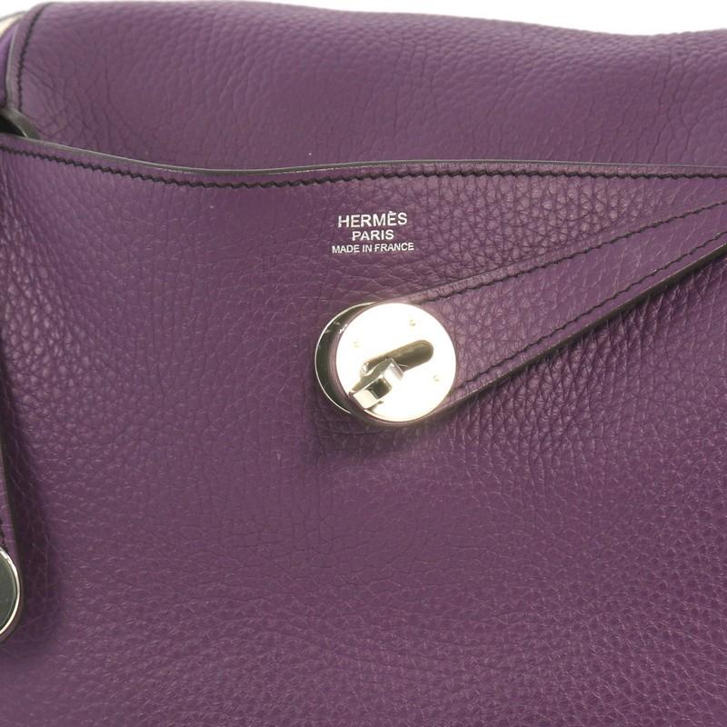 Hermes Lindy Eclat Handbag Clemence 30 1