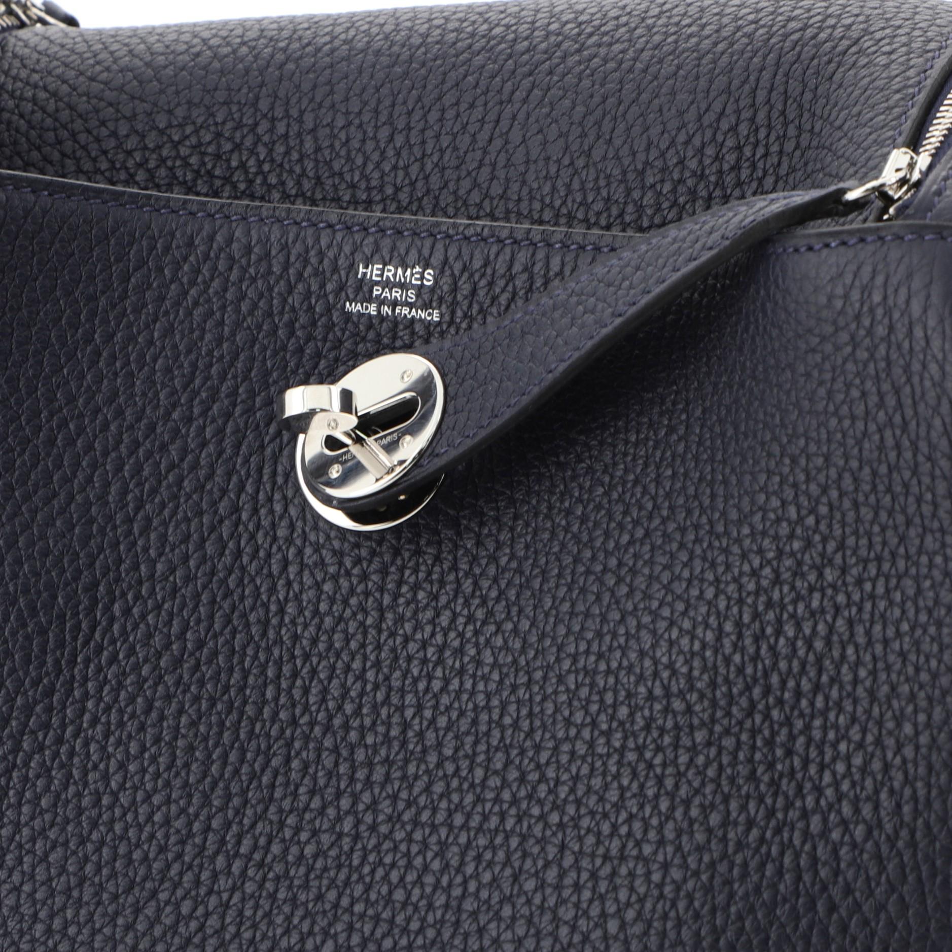Women's Hermes Lindy Handbag Clemence 26