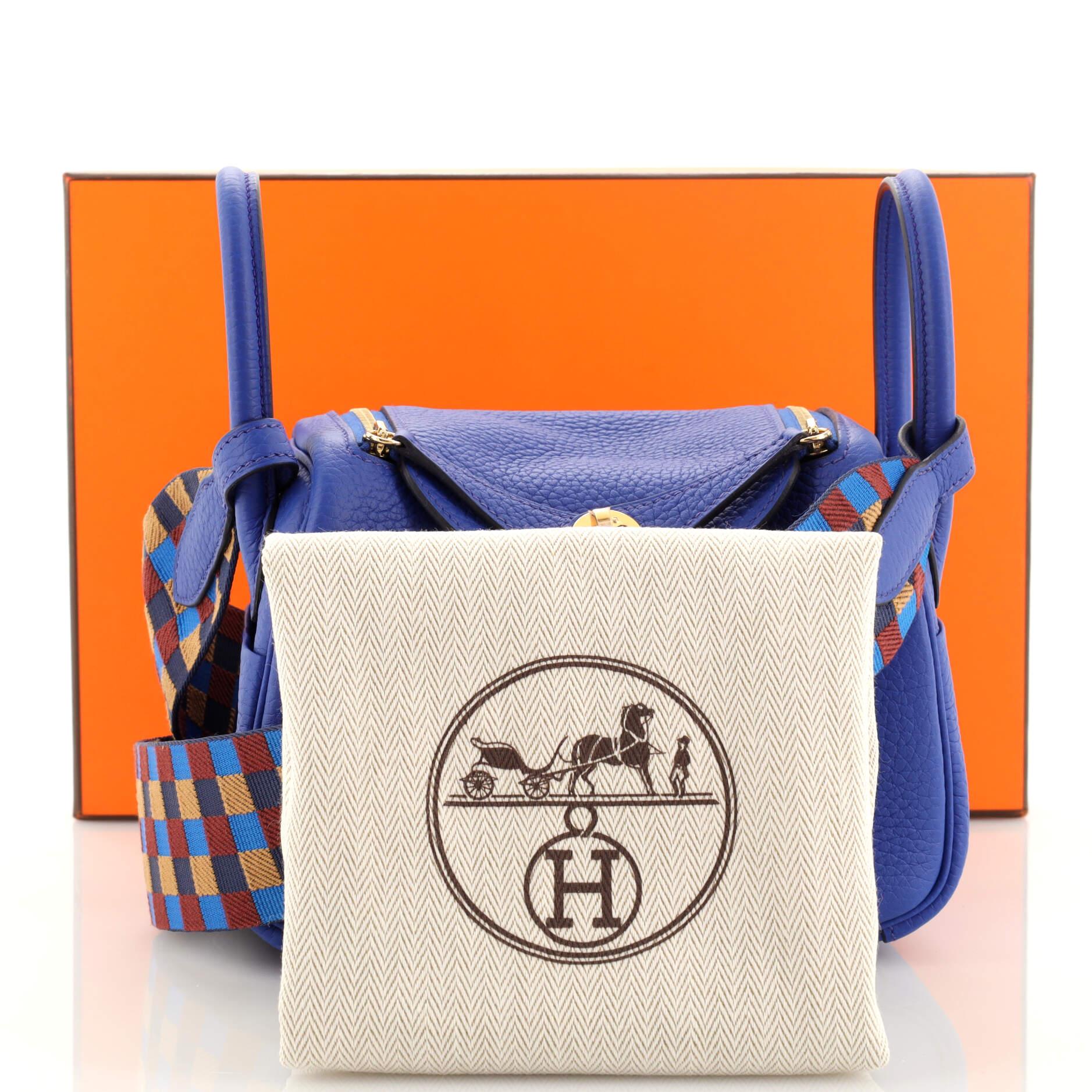 Hermes lindy canvas store