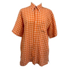 Chemise en lin Hermès.