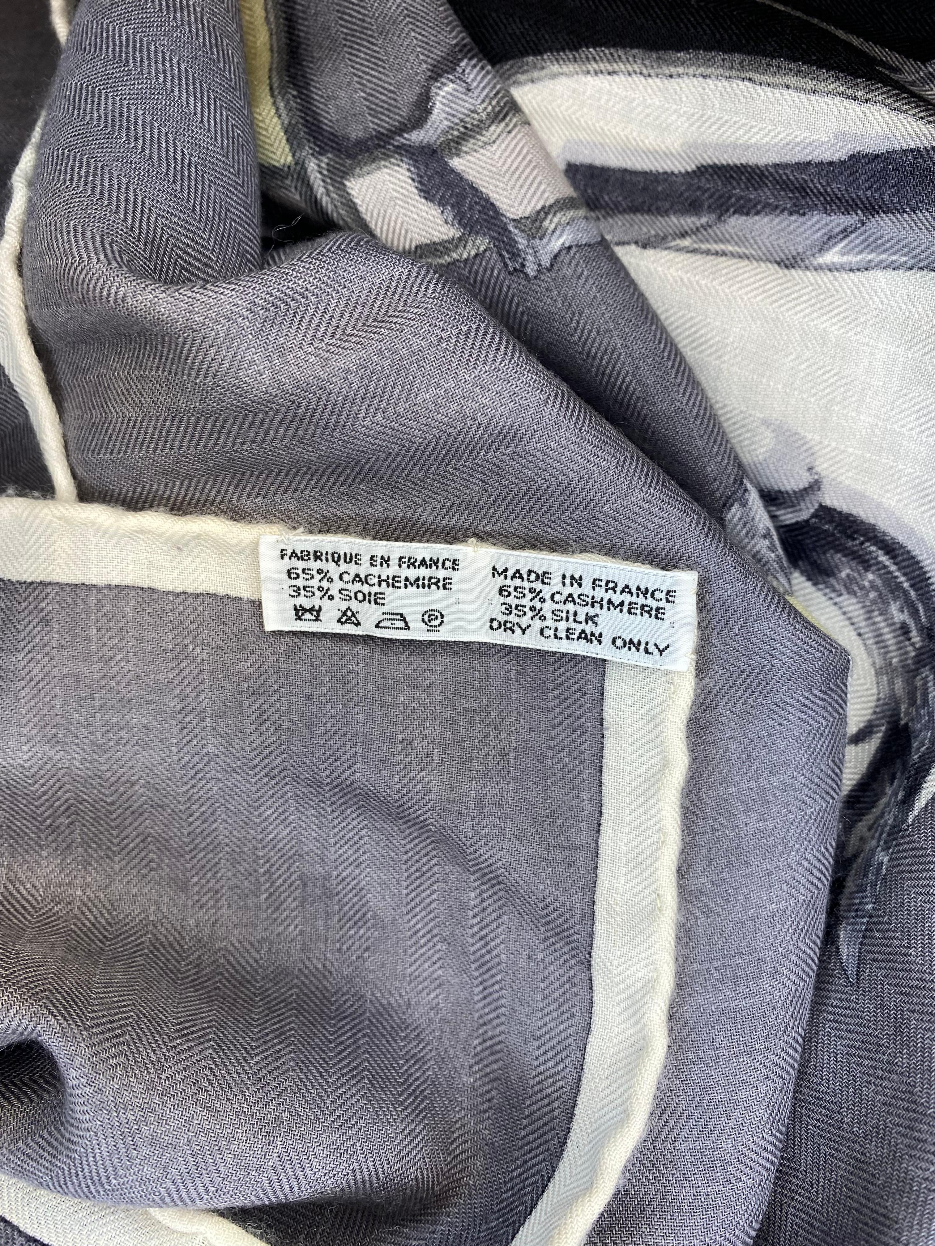 Hermes L'instruction Du Roy En L'Exercice De Monter A Cheval Cashmere/ Silk en venta 5