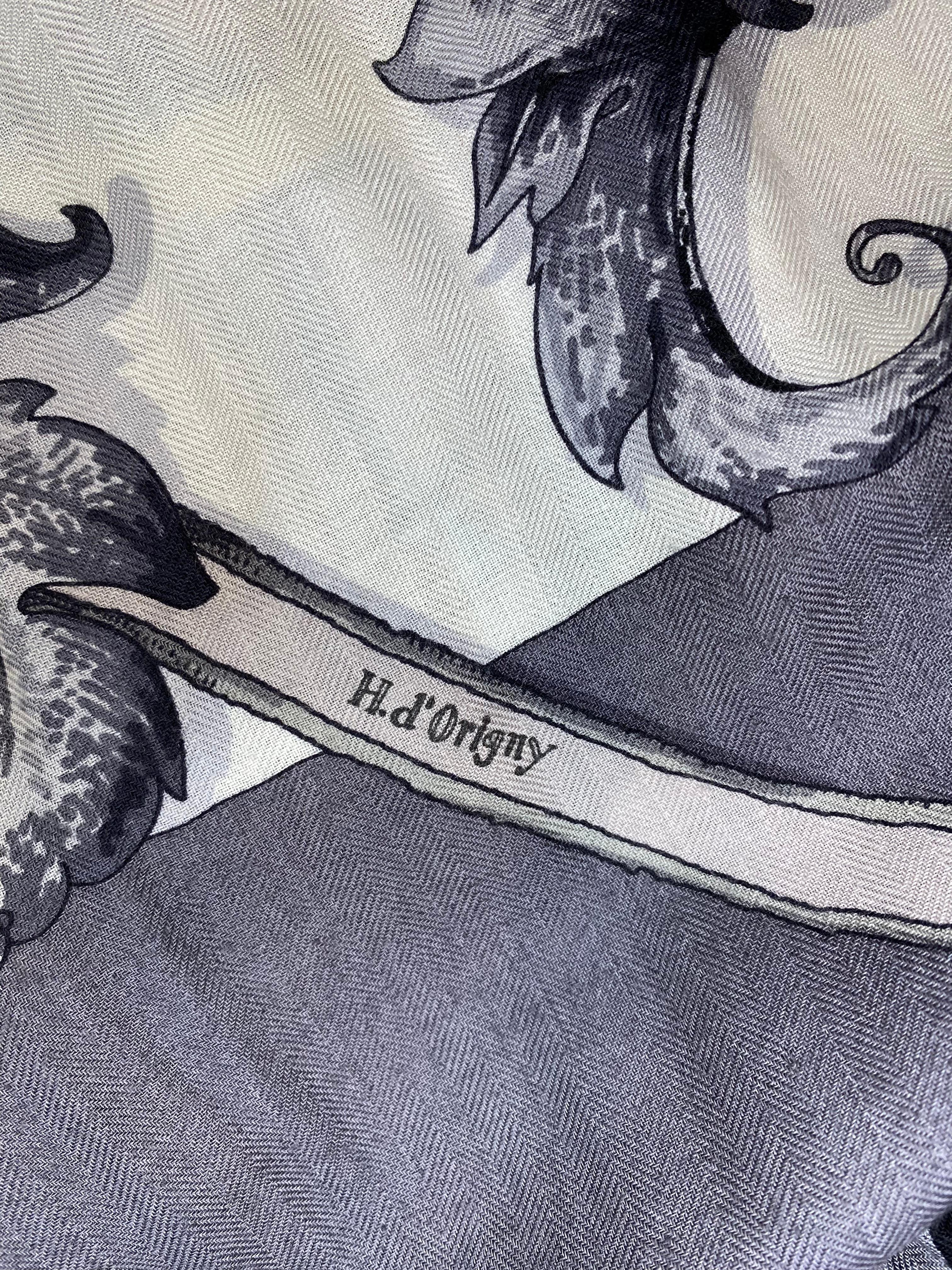 Hermes L'instruction Du Roy En L'Exercice De Monter A Cheval Cashmere/ Silk en venta 3