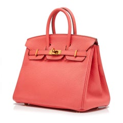 Hermes Lipstick 25cm Birkin Bag