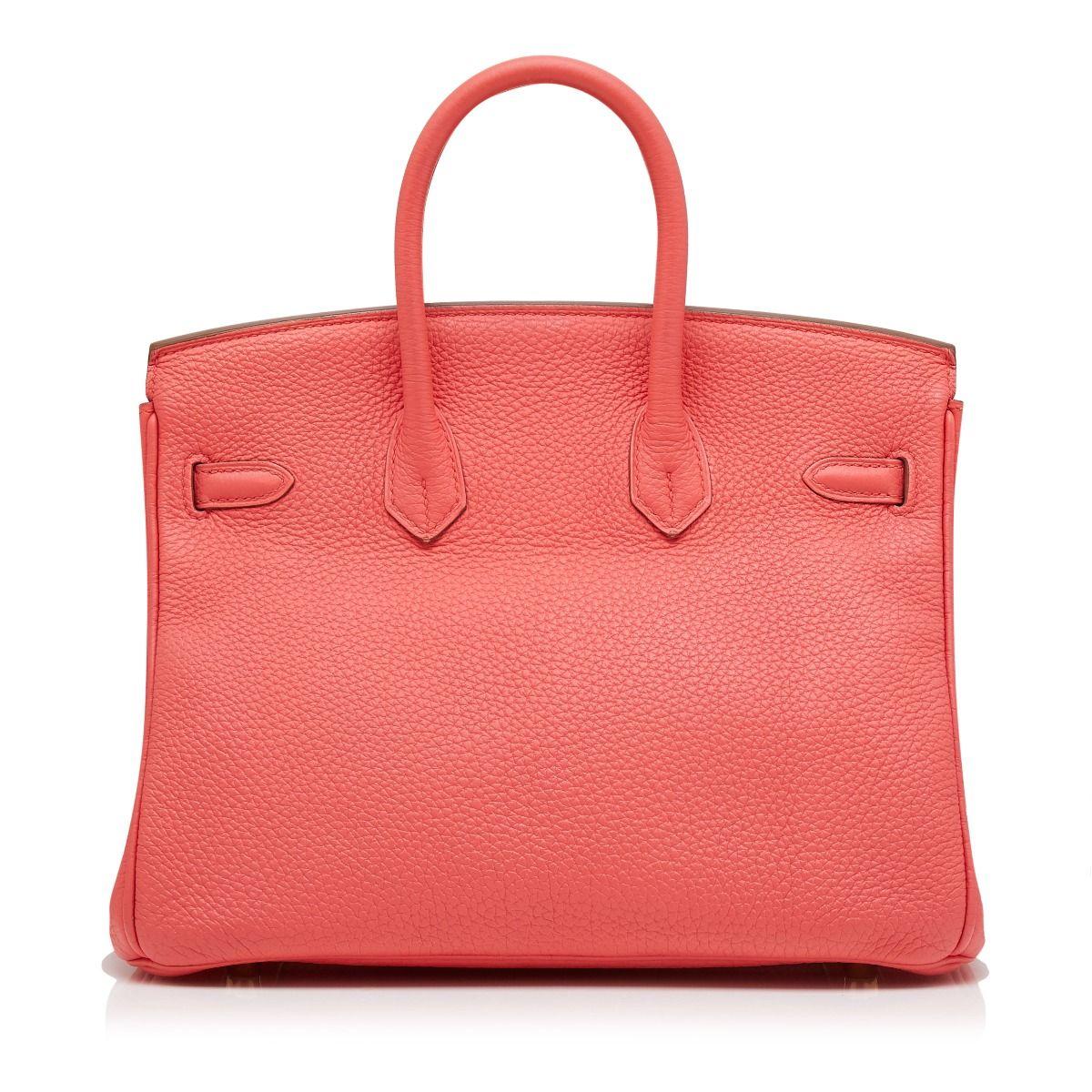 Red Hermes Lipstick 25cm Birkin Bag