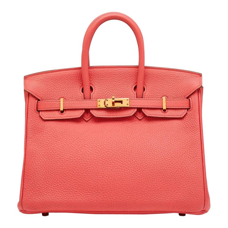 Hermes Lipstick 25cm Birkin Bag at 1stDibs