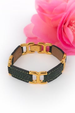 Hermès lizard bracelet