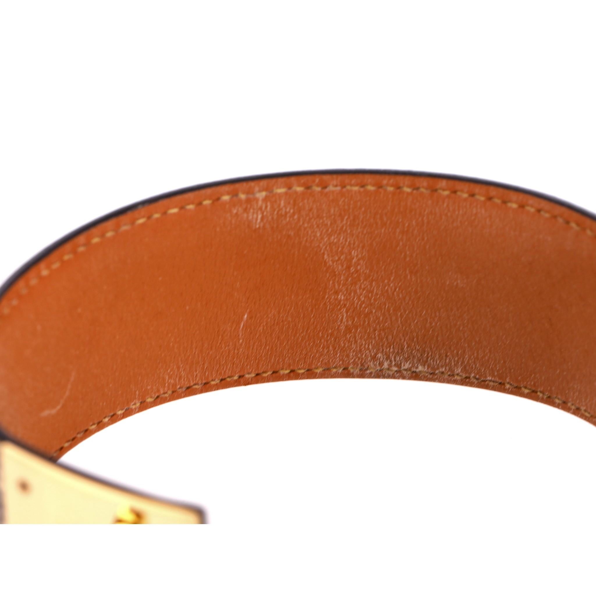 Hermes Pulsera Kelly Perro Piel de Lagarto en venta 7