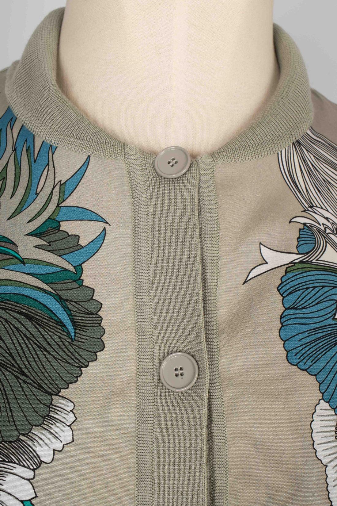 Hermès Long Cotton and Wool Cardigan For Sale 1