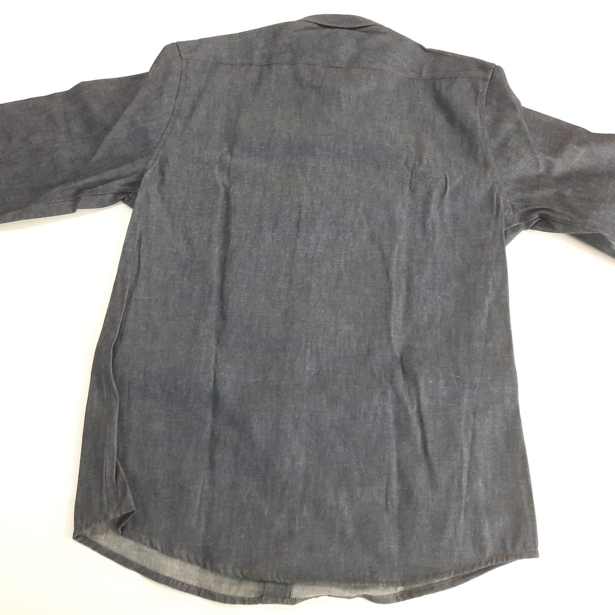 Hermes Long sleeve Indigo Size 39  Sporty fit denim shirt For Sale 2