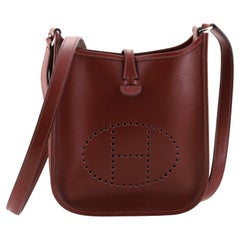 Hermes Long Strap Evelyne Bag Box Calf TPM