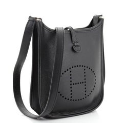 Hermes Long Strap Evelyne Bag Epsom TPM