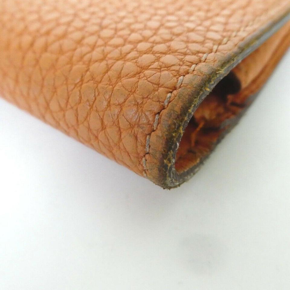 Hermès Long Wallet Dogon Wallet 860019 Brown Leather Clutch 3