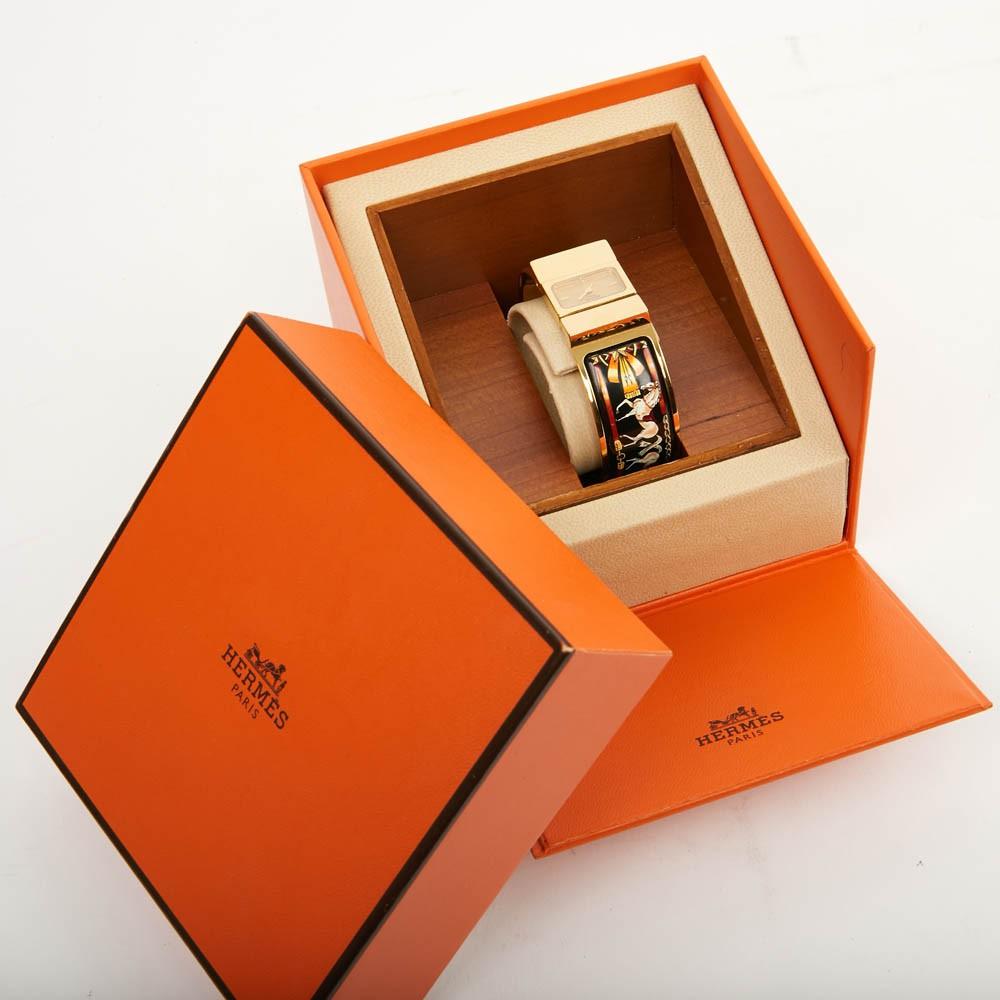 Montre-bracelet Hermès Loquet Quartz Bon état - En vente à Paris, FR