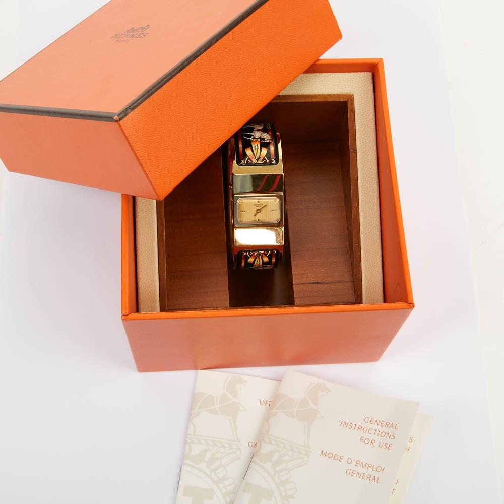 Hermès Loquet Quartz Wrist watch For Sale 1