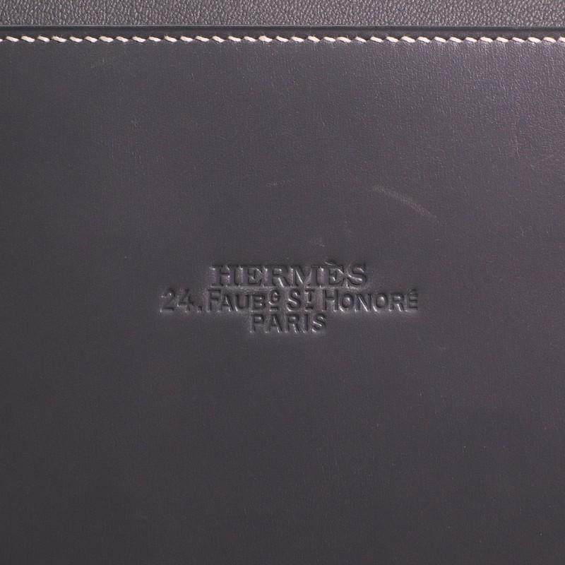 Hermes Lucy Tote Leather MM In Good Condition In NY, NY