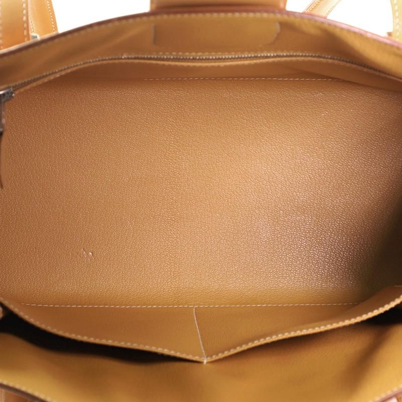 Brown Hermes Lyn Shoulder Bag Vache Natural