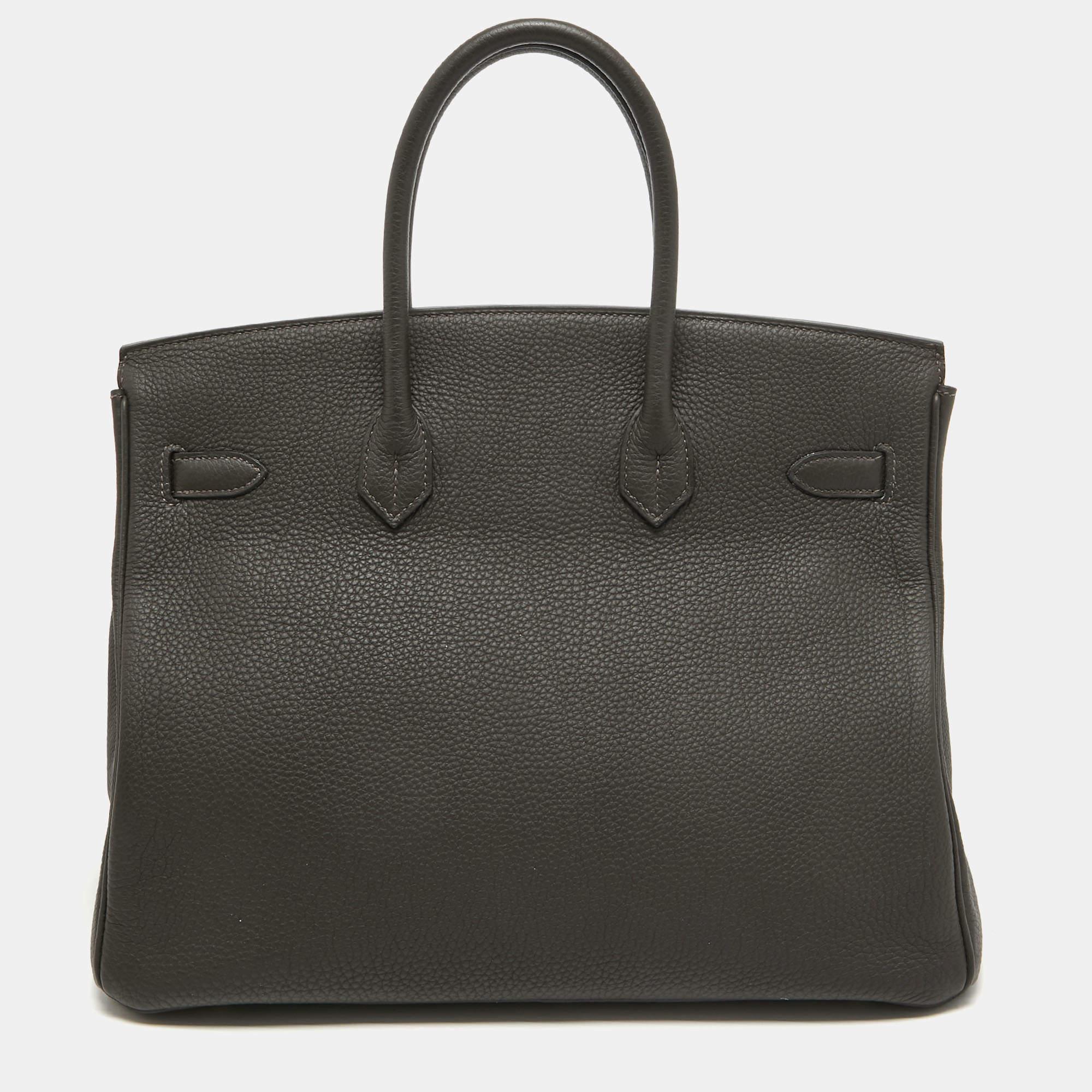 The Hermès Birkin is rightly one of the most desired handbags in the world. Handcrafted from the highest quality of leather by skilled artisans, it takes long hours of rigorous effort to stitch a Birkin together. Crafted with expertise, the bag
