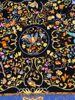 Hermes Magnificently Bold "Pierres d'Orient et d'Occident" Silk Jacquard Scarf