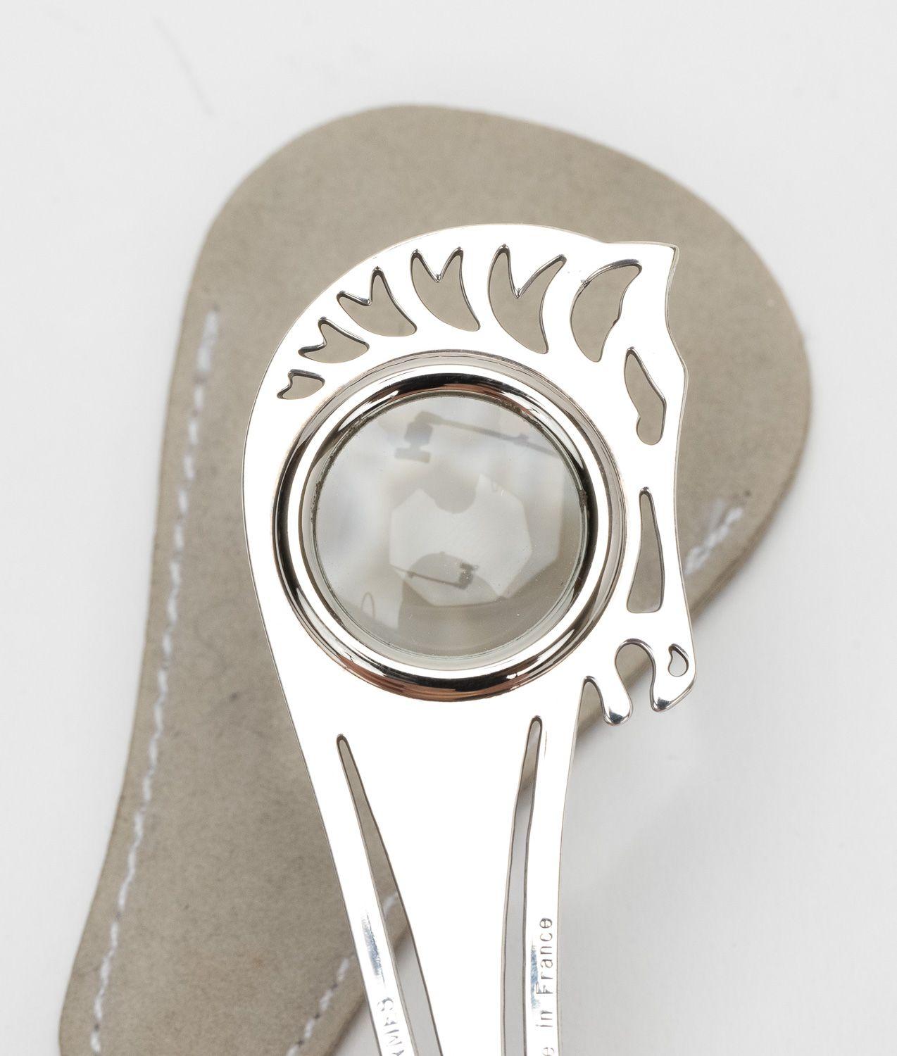 Hermes Magnifying Glass/Bookmark Horse In Excellent Condition For Sale In West Hollywood, CA