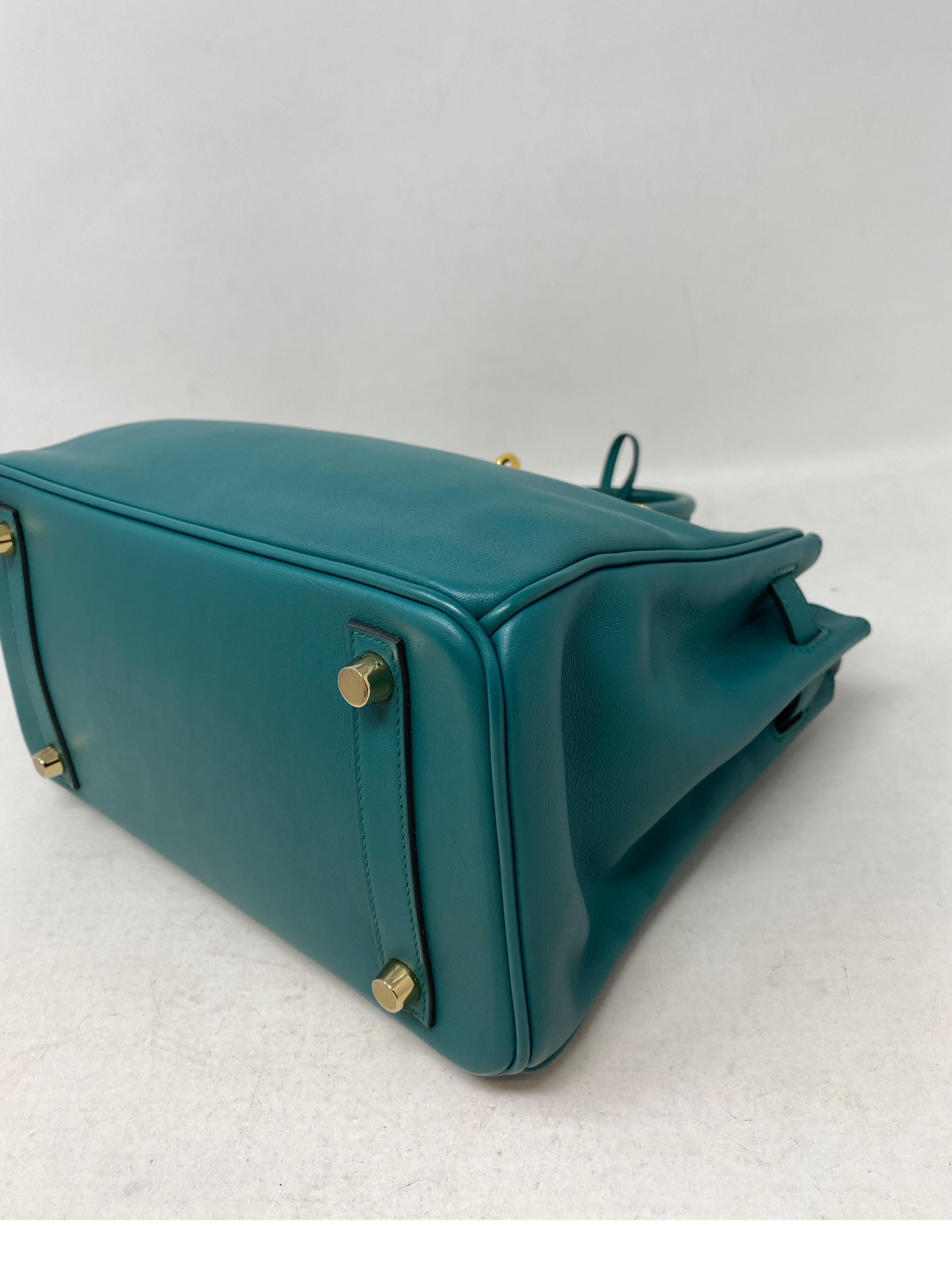 Hermes Malachite Birkin 25 Bag 2