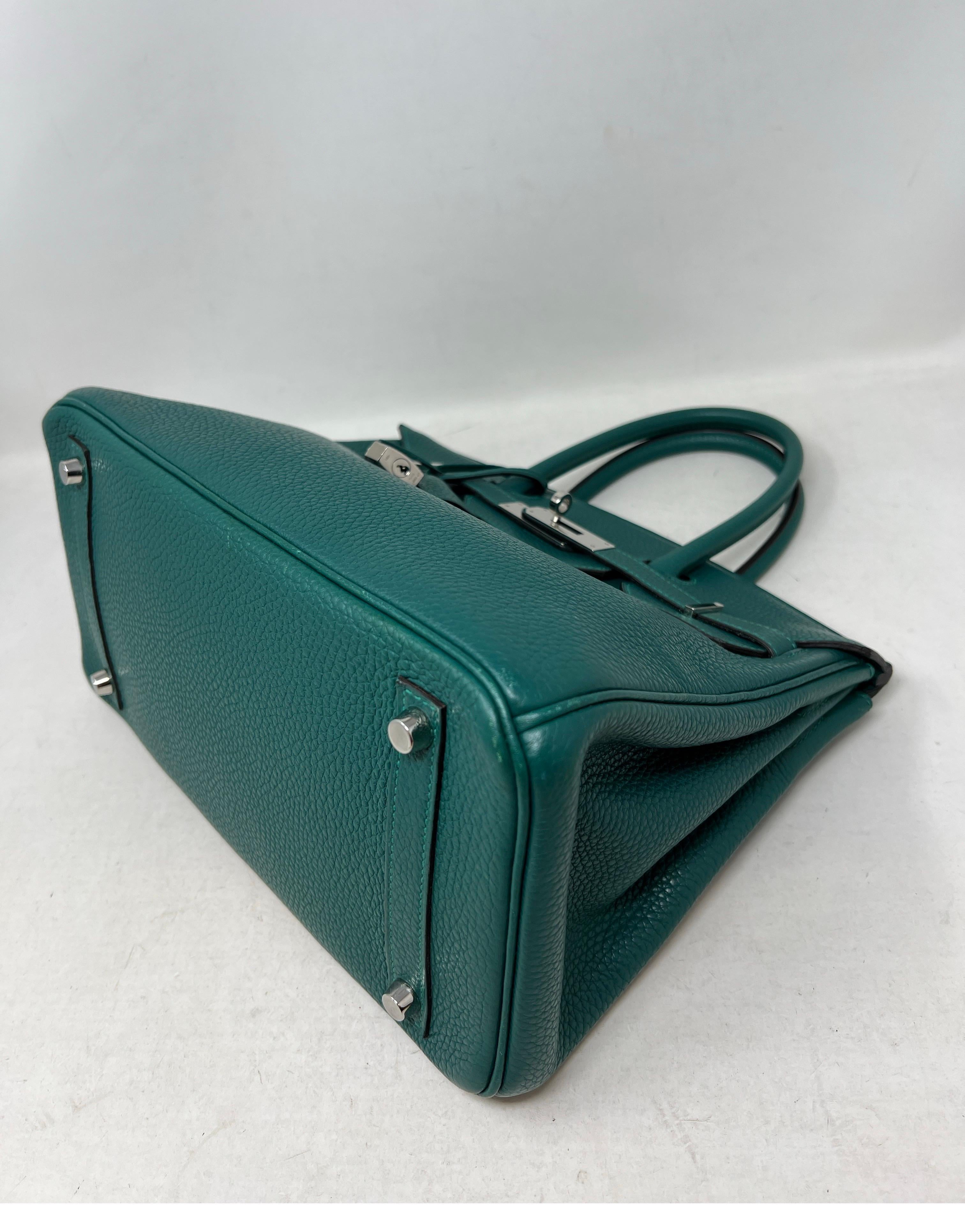 Hermès - Sac Birkin 30 en malachite 11