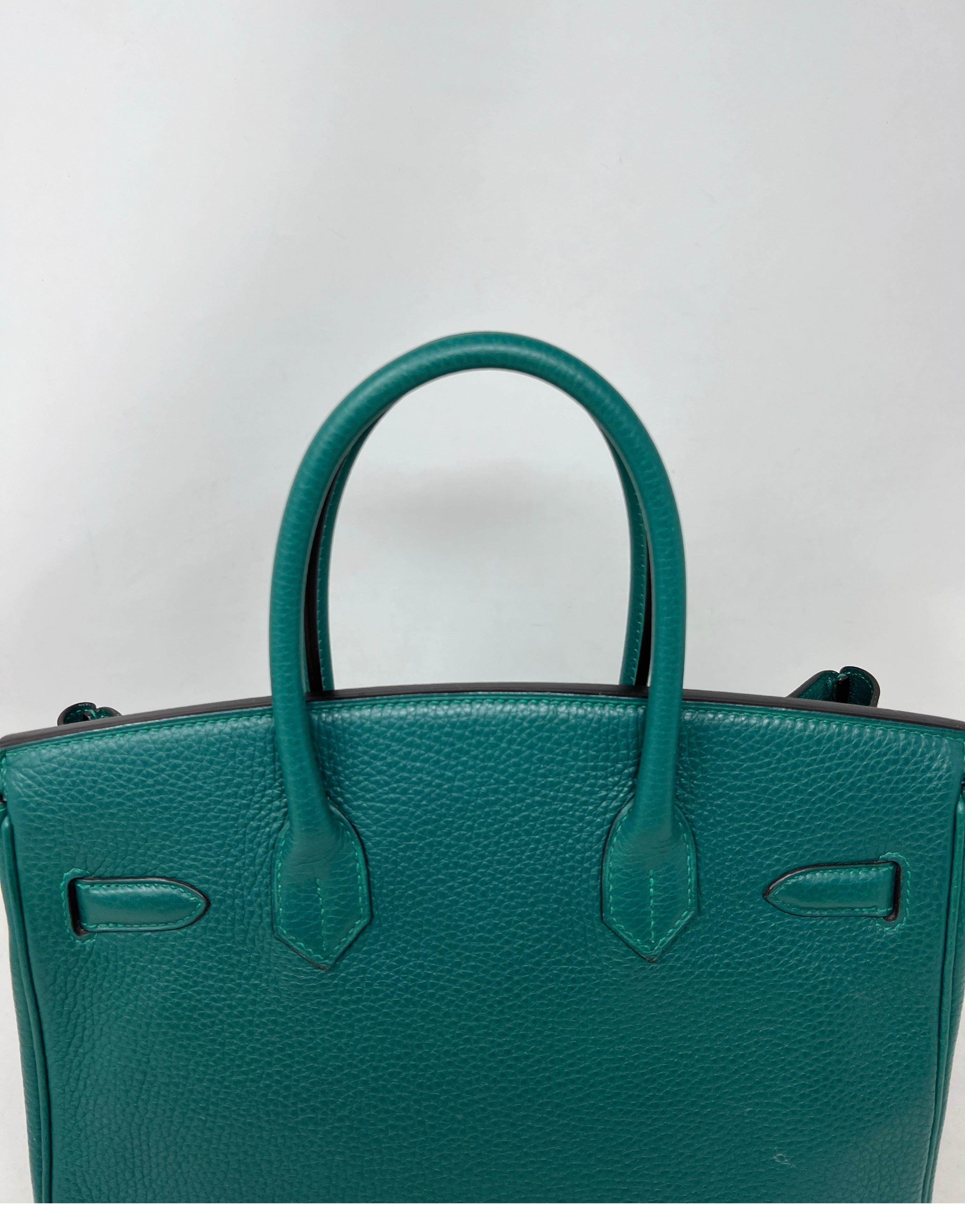  Hermès - Sac Birkin 30 en malachite Unisexe 