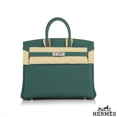 Hermès Malachite Togo Birkin 25cm PHW