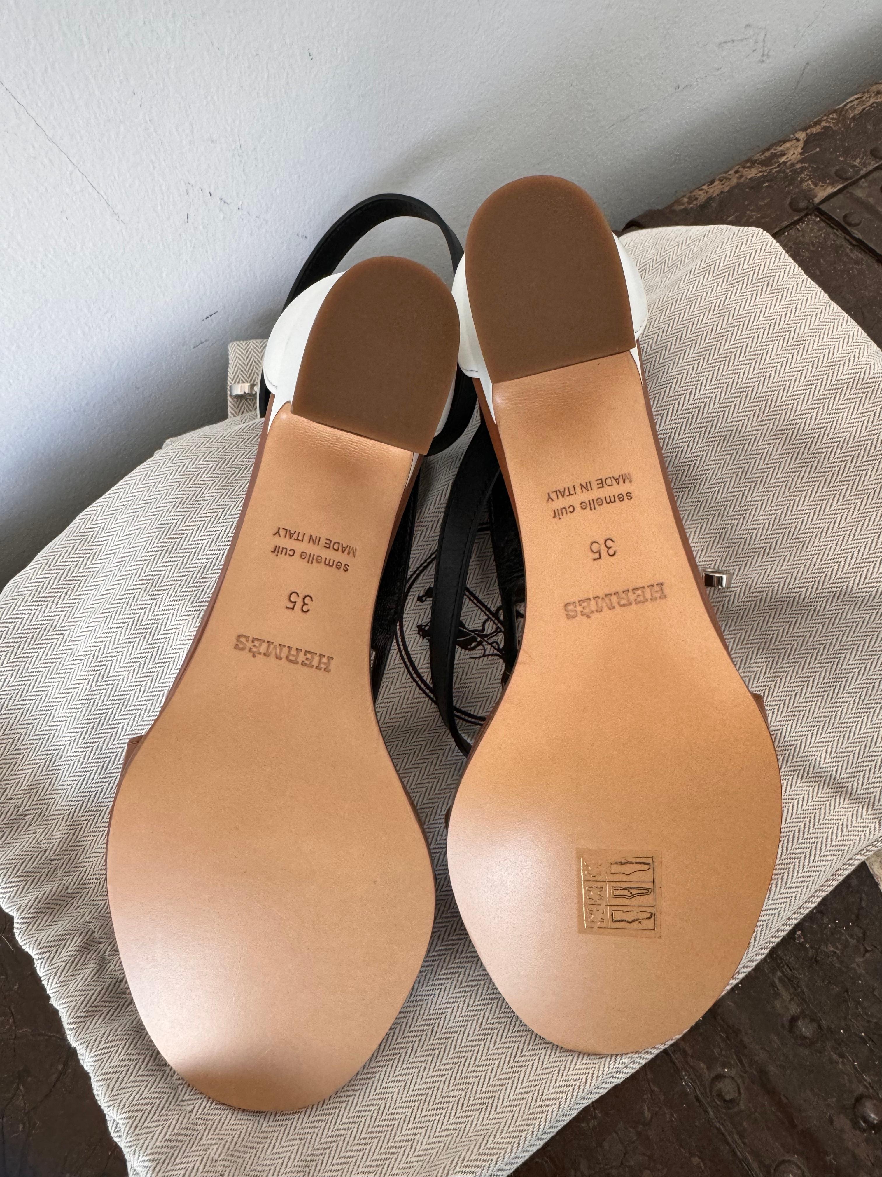 Women's Hermes Manege Sandals size 35  For Sale