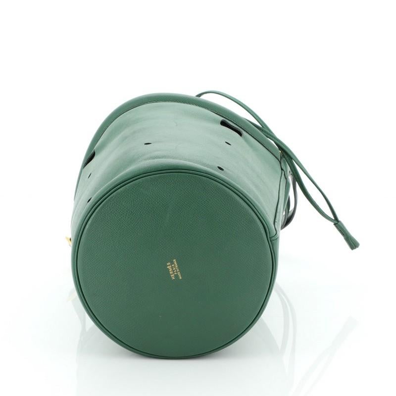 Gray Hermes Mangeoire Shoulder Bag Courchevel