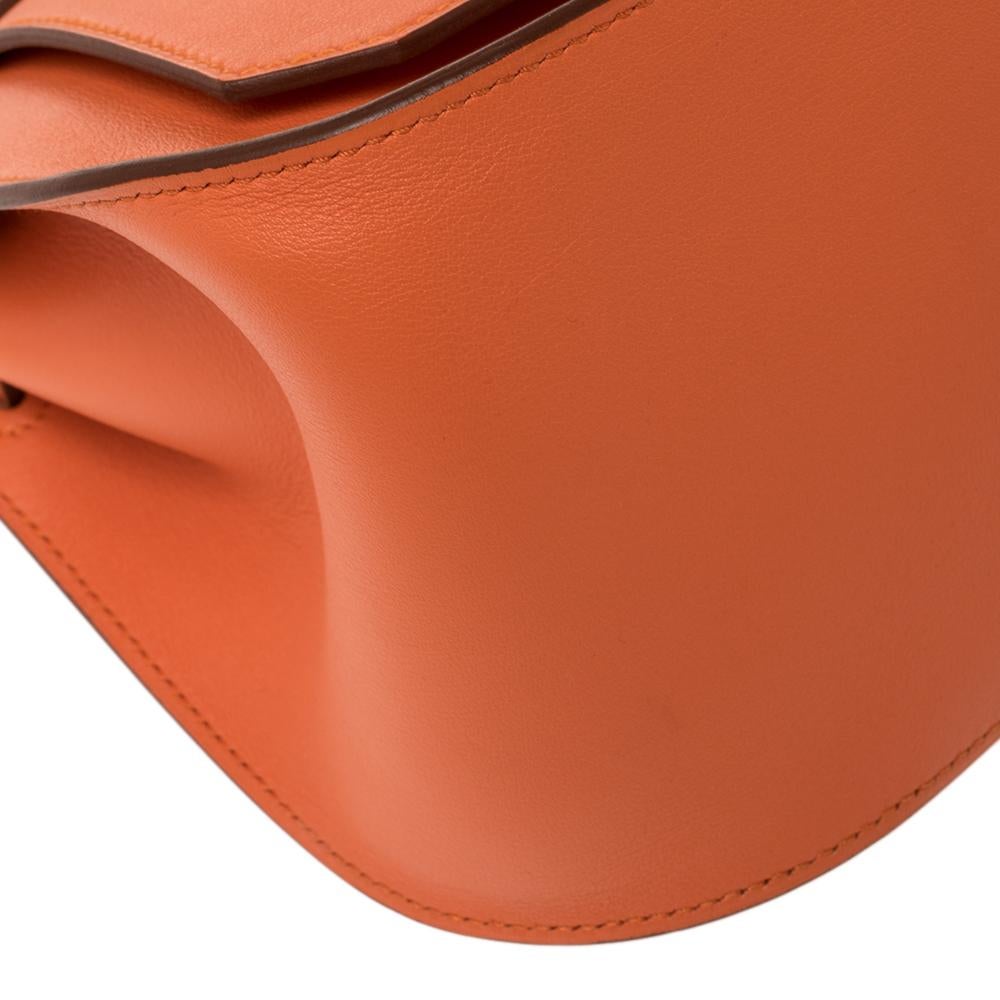 Hermes Mango Swift Leather Palladium Hardware Jypsiere 28 Bag 5
