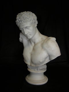 Hermès Marble Bust, 20th Century
