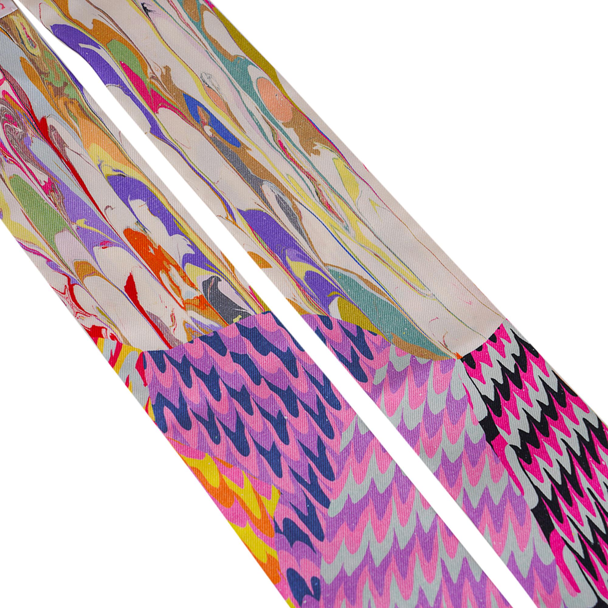 Hermes Marble Silk Twilly Edizione Limitata Set di Due In condizioni Nuovo a Miami, FL