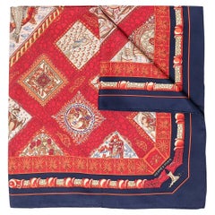 Hermes 'Mare Nostrum' silk scarf 