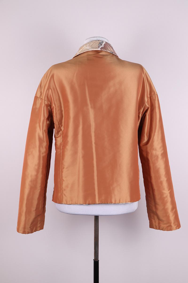 Hermès Margiela Era Wendbare Seidenjacke im Angebot 2