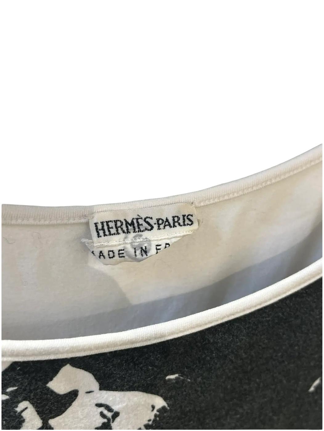 Hermes Margiela SS03 Cheval Surprise Tank Top In Good Condition For Sale In LISSE, NL